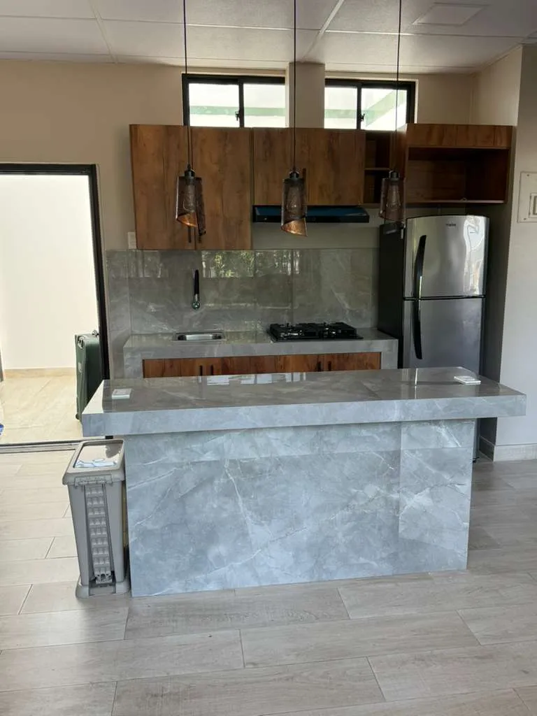 mini suite amobada habitacion sala